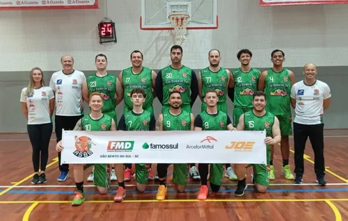 Basquete de São Bento do Sul disputa jogos em Joinville e São José pelo Catarinense