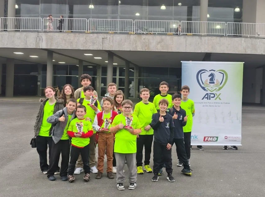 Xadrez de São Bento do Sul conquista medalhas e se destaca em competições estaduais