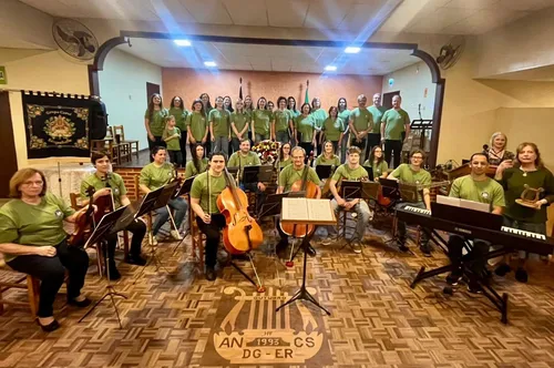 Concerto celebra os 41 anos do Grupo Edelweiss e encerra oficina cultural em São Bento do Sul