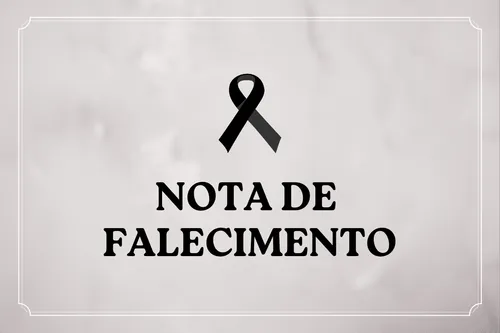 NOTA DE FALECIMENTO