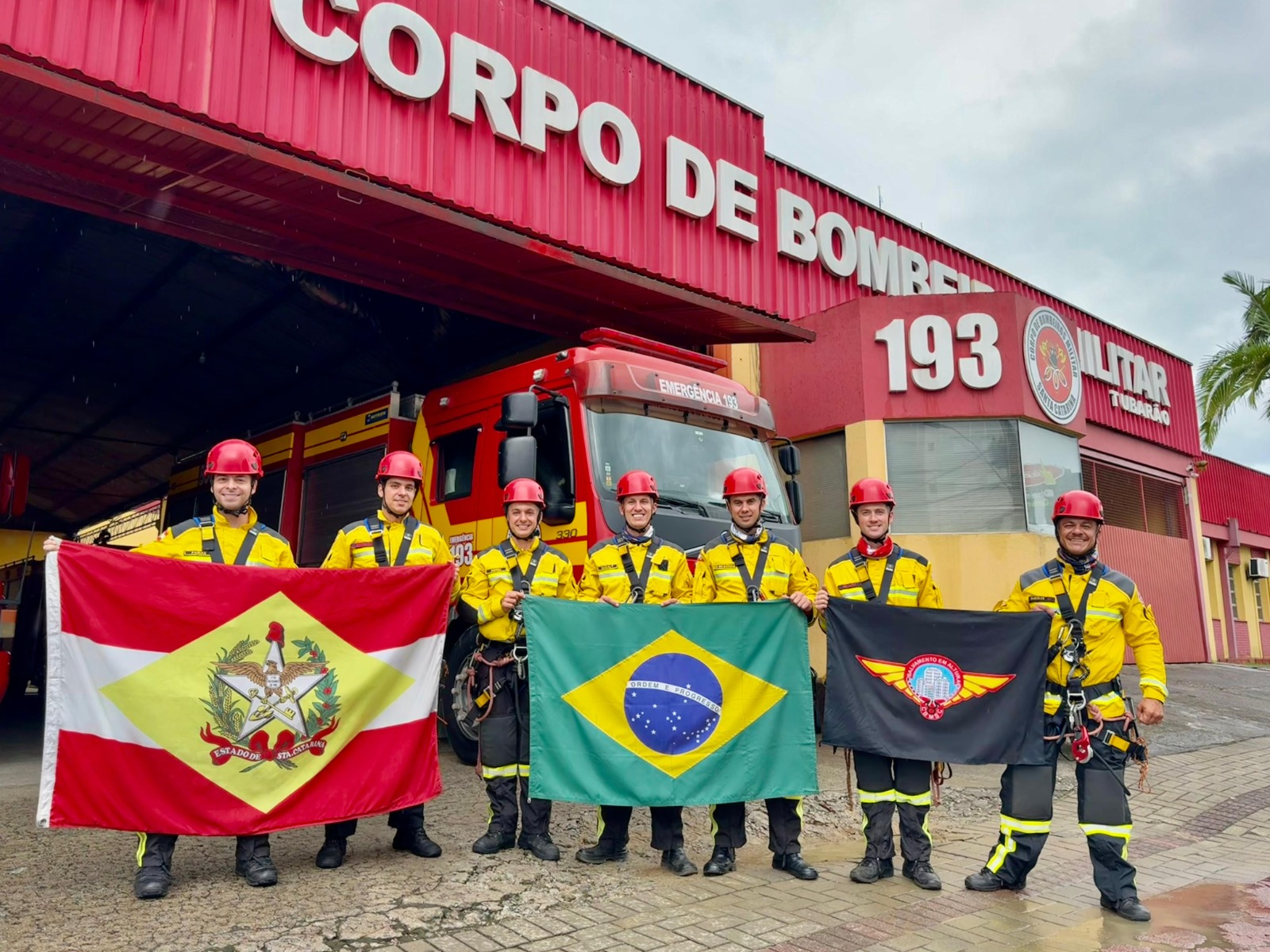 Imagem para matéria Equipe do Corpo de Bombeiros Militar de Santa Catarina representa o Brasil em Competição internacional 