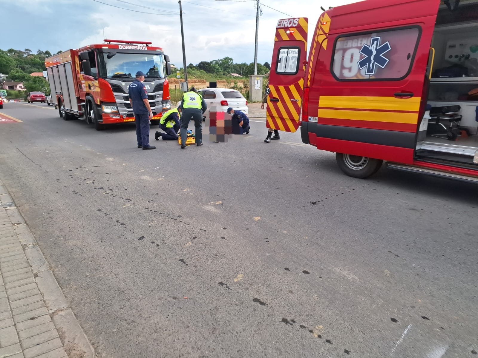 Imagem para matéria Acidente na Rua das Neves SBS 